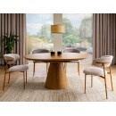 Стол обеденный SIGNAL ANGEL II дуб/дуб 120-160/120